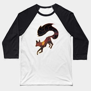 Galaxy Fox Baseball T-Shirt